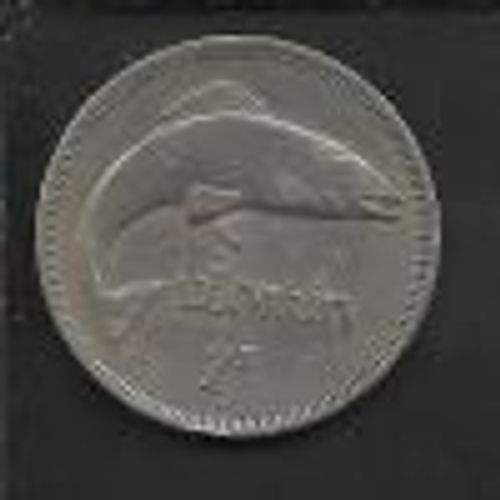 Irlande - Eire = 2 Florin 2 S De 1963  Harpe Et Poisson