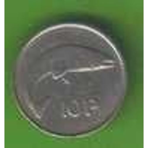 Irlande = Pièce De 10 Pingin En Nickel De 1980 Harpe Et Poisson .