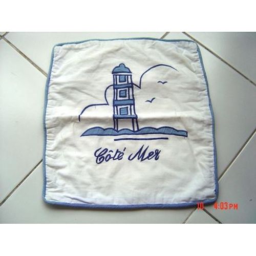 Housse De Coussin Côté Mer