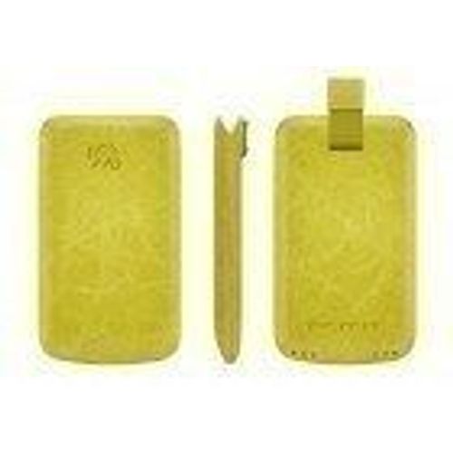 Katinkas - 2108044363 - Etui En Cuir Pour Iphone 4 4s - Jaune