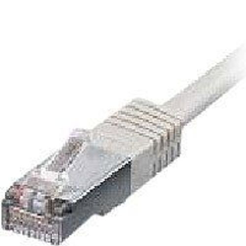 equip - Cordon de raccordement - RJ-45 (M) pour RJ-45 (M) - 15 m - Paire torsadée blindée (SSTP) - CAT 6 - moulé, bloqué - gris
