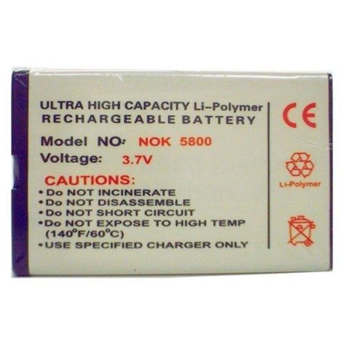 Batterie 3,7v 900 Mah Li-Ion Pour Nokia 5228 5230 5800 Xpressmusic 5800 Navigation Edition