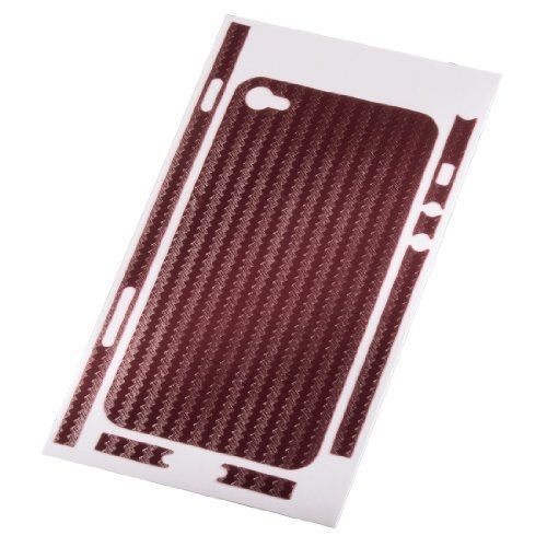 Hama Film De Protection Carbon Iphone 4 Red
