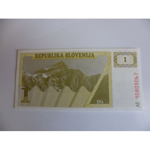 Slovénie 1 Tolar 1990 ,  Neuf / Unc !!