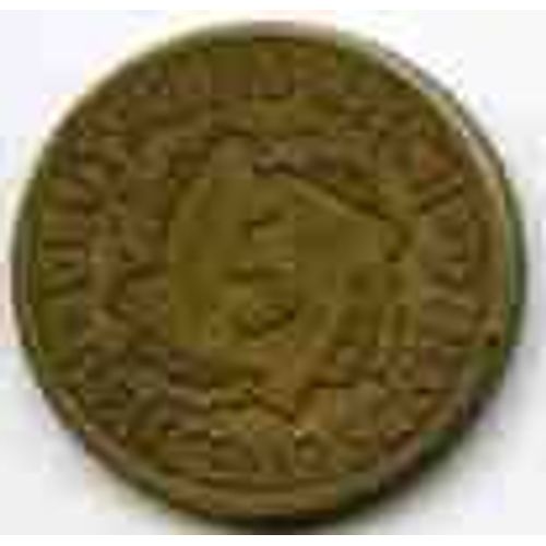 Allemagne ( Deutsches Reich) = Pièce De 5 Rentenpfennig, Année 1925, Lettre E, En Bronze Alu, Épi De Blés.
