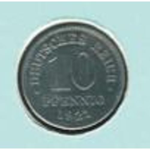 Allemagne ( Deutsches Reich) = Pièce De 10 Pfennig, Année 1921,  En Zinc