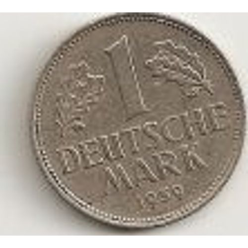 Allemagne ( R F A) = Pièce De 1 Deutsche Mark, Année 1959 Lettre G