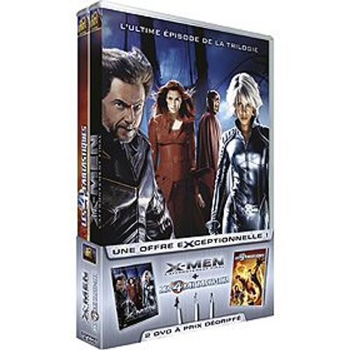 X-Men - L'affrontement Final + Les 4 Fantastiques - Pack