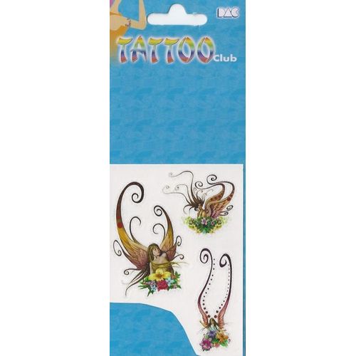 3 Tatouages Elfes Couleur