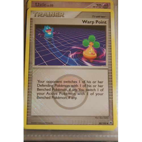 Carte Pokemon "Trainer - Warp Point) 88/100)  Anglais