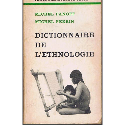 Dictionnaire De L'ethnologie