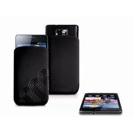 Puro - Étui En Cuir De Nubuk - Pour Samsung I9100 Galaxy S2 - Noir