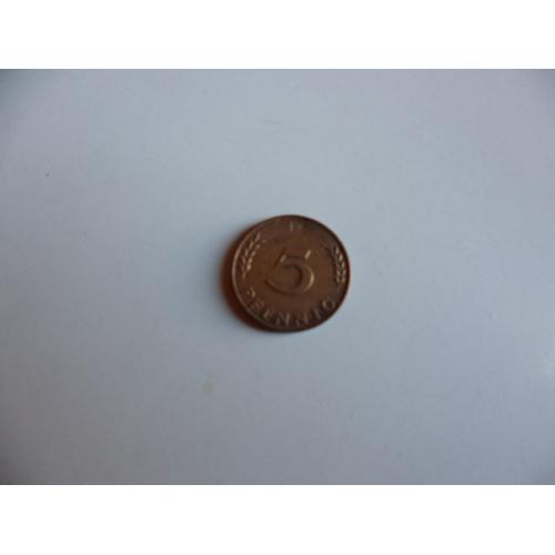Allemagne 5 Pfennig 1950 J