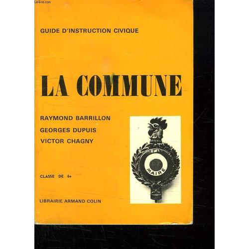 Guide D Instruction Civique 6 E. La Commune.