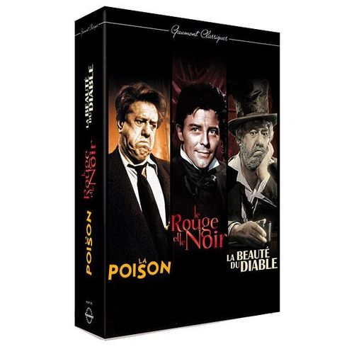 Gaumont Classiques : La Poison + Le Rouge Et Le Noir + La Beauté Du Diable