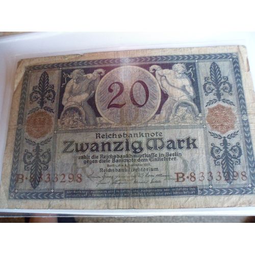 Allemagne 20 Mark 1915