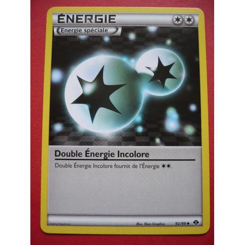 Energie Double Énergie Incolore 92/99  Destinees Futures