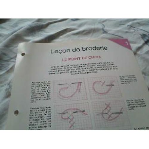 Fiches Broderie Passion 1989 Ed Fabbri
