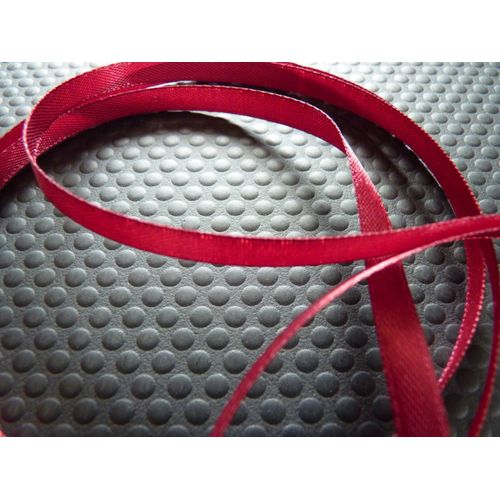Ruban Satin Rouge Bordeau