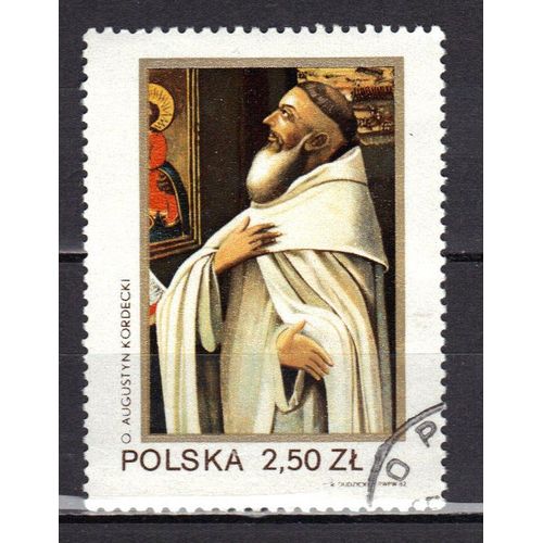 Pologne 1982 : Portrait Du Père A.Kordecki (1603-1673) - Timbre Oblitéré