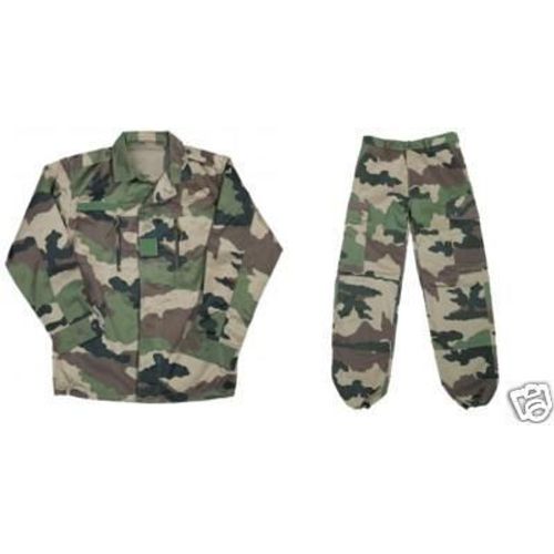Ensemble Veste Pantalon  Camouflee F2 Armée Française