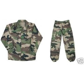 Ensemble Veste Pantalon  Camouflee F2 Armée Française