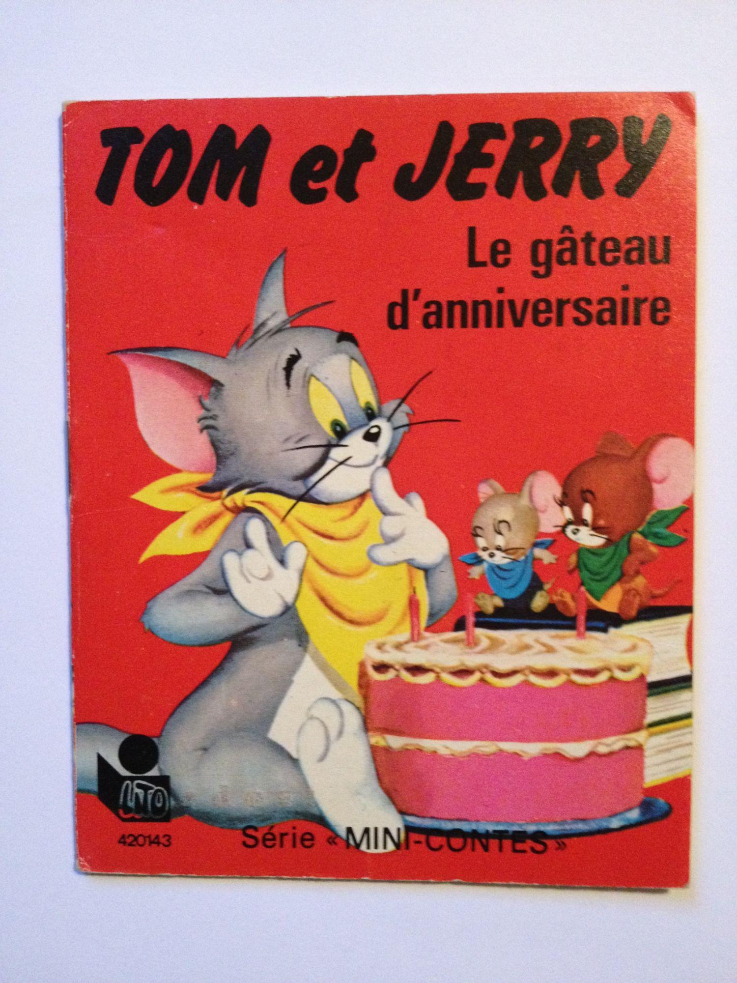 Tom Et Jerry Le Gateau D Anniversaire Enfant Jeunesse Rakuten