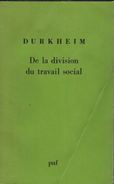 De La Division Du Travail Social Rakuten
