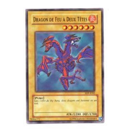 Yu-Gi-Oh ! Dragon De Feu A Deux Têtes