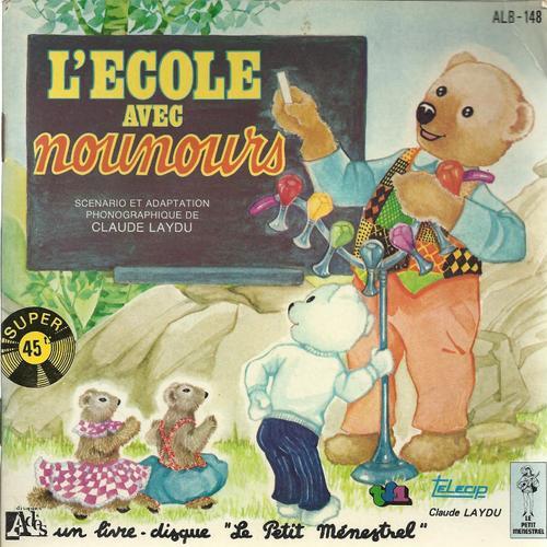 L'ecole Avec Nonours,  Comptine Des Marmottes , L'ecole Du Printemps (Livre Disque)