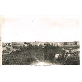 Carte Postale Ancienne, Djibouti, La Ville Européenne