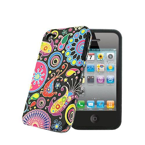 Coque Arrière Carnaval Double Peau  Iphone 4&4 S