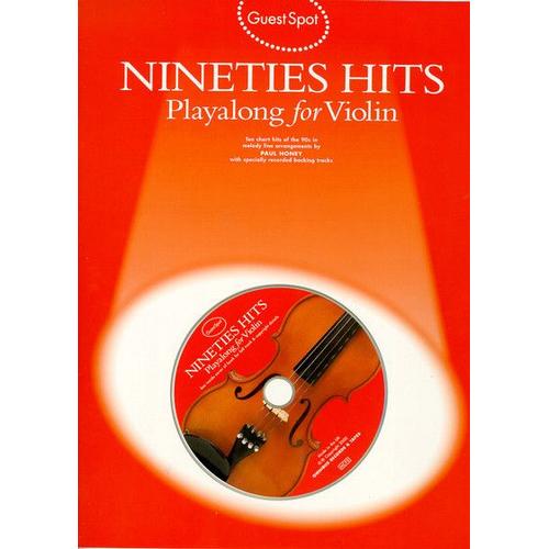 Guest Spot Nineties Hits For Violin + Cd