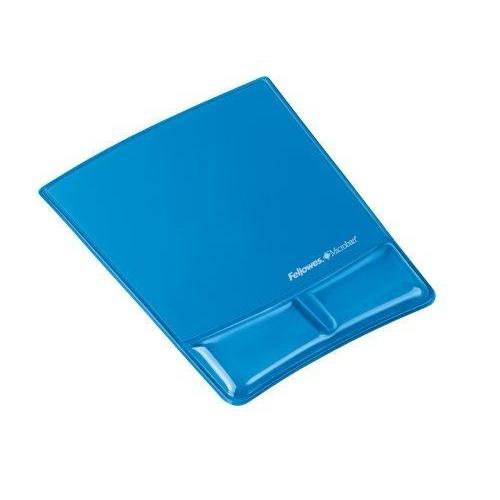 Fellowes Repose-poignet Health-V Crystals, bleu