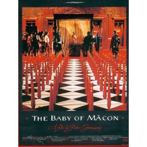 The Baby Of Mâcon  - Véritable Affiche De Cinéma Pliée - Format 120x160 Cm - De Peter Greenaway Avec Philip Stone, Ralph Fiennes,  Julia Ormond - 1994