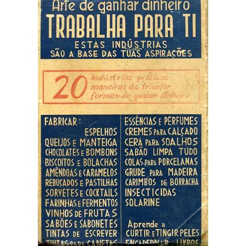 Trabalha Para Ti Este Livro É A Base De Muitas Fortunas