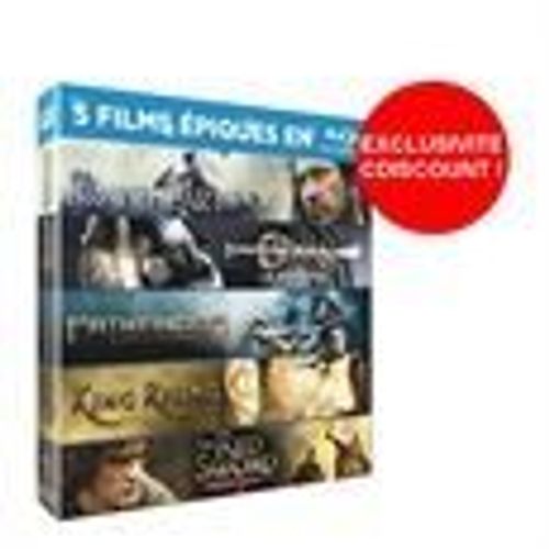 Coffret 5 Blu-Ray Braveheart + Conan Le Barbare +