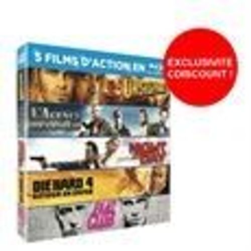 Coffret 5 Blu-Ray Unstoppable + L?Agence Tous Risq