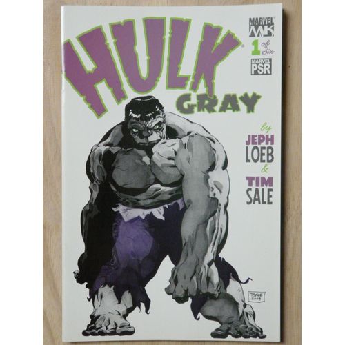 Hulk Gray 3 , Vol.1 #1 Dec 2003 "A Is For Apple"