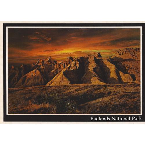 Badlands Of South Dakota - This Rugged Land, Carved By Wind And Water Erosion Will Inspire Moments Of Reflection As To What Our World Was Like Millions Of Years Ago