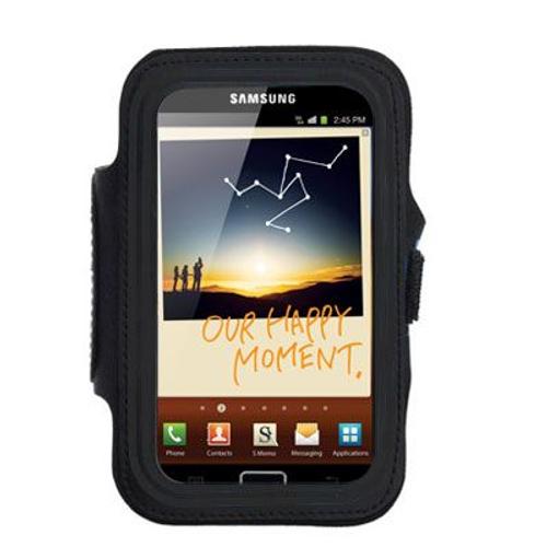 Etui Brassard Pour Samsung N7000 "Galaxy Note" Colori Noir