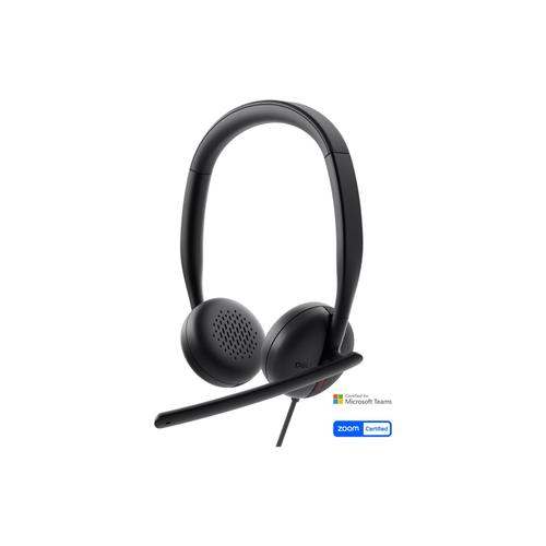 Dell HE324 - Coussinet pour casque - noir apollo (pack de 2)