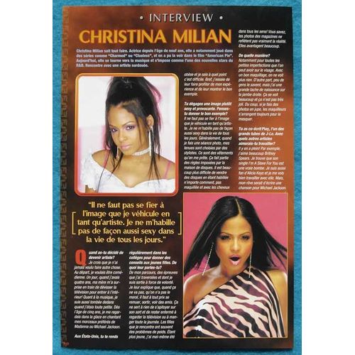 One De 2002, Coupure De Presse, Christina Milian, Hayden Christensen