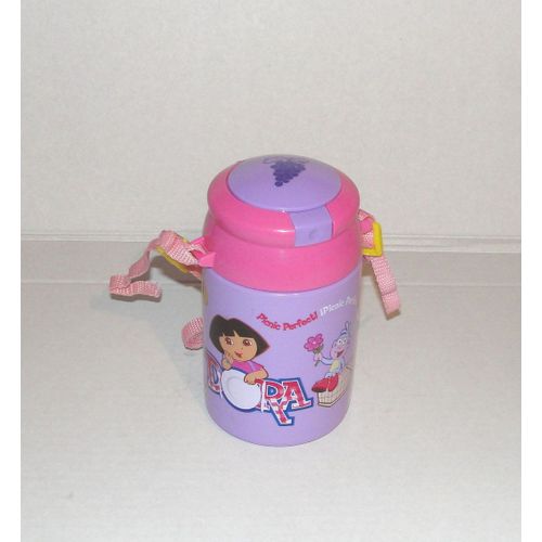 Dora L'exploratrice Gourde Avec Paille Automatique  Viacom