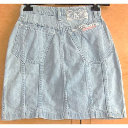 Jupe En Jean Bleu Taille 36 Bustin Stock