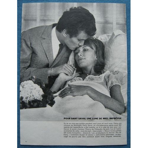 Jours De France N°402, Coupure De Pressse: Dany Saval, Thierry De Thibaudin