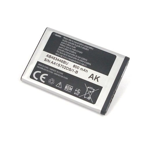 Batterie D'origine Ab463446bu 800 Mah Original Pour Samsung Gt-E2530 /Gt-C3750