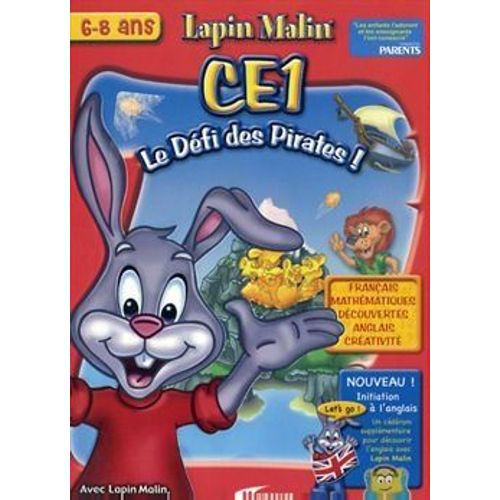 Lapin Malin Le Défi Des Pirates Ce1 Pc