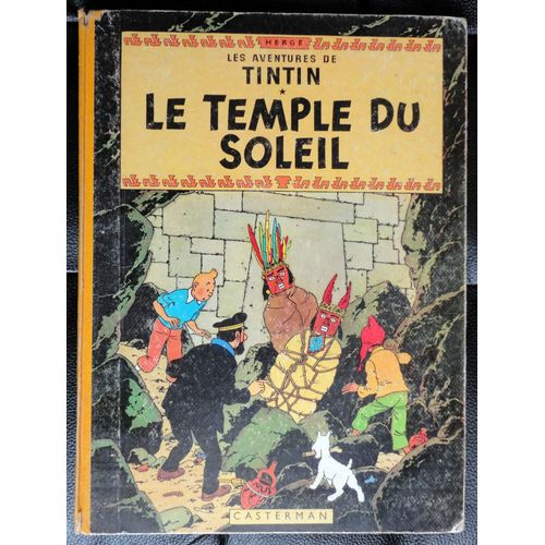 Tintin Le Temple Du Soleil