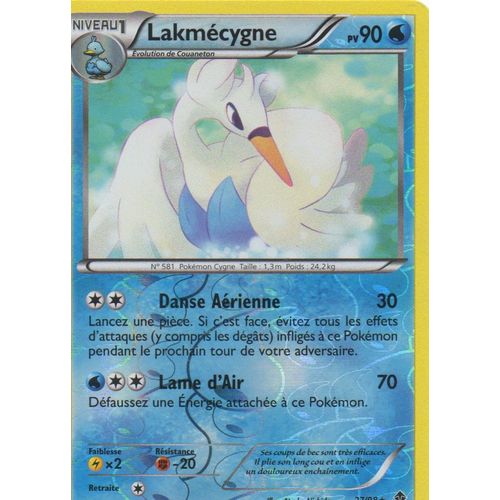 Lakmecygne 27/98  Pokemon Noir Et Blanc